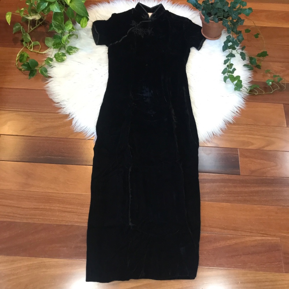 New🌿Chinese Velvet Traditional Dress